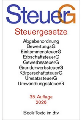 Immagine prodotto di Steuergesetze. SteuerG