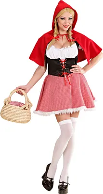 Produktbild von Kostüm Lady Rotkäppchen (Kleid, Umhang) Größe: S
