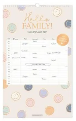 Produktbild von Familienplaner 2027 Hello Family!