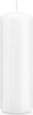 Produktbild von Stumpenkerzen mit ASF Abbrandschutz Weiß 150 x Ø 48 mm, 24 Stück
