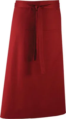 Produktbild von Premier Workwear PR158 | Barschürze Colours - 90 x 80 cm - Hauswäsche: bis 60 °C - Farbe: Burgundy (ca. Pantone 216) - Größe: 90 x 80 cm