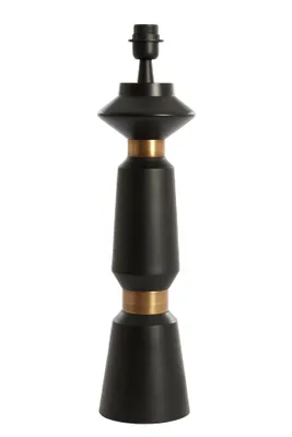 Produktbild von Light & Living - Lampenfüß Ilvar - Schwarz - Ø16cm