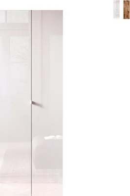 Produktbild von Büroschrank Modernes Wohnzimmer 2 Türen 3 Regale 63x35x184cm Monts - Weiß