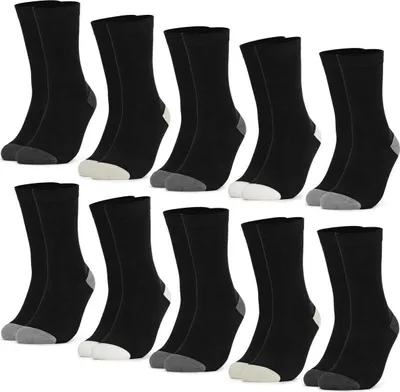 Produktbild von Occulto Damen Baumwollsocken 10er Pack (Modell: Gertrud)
