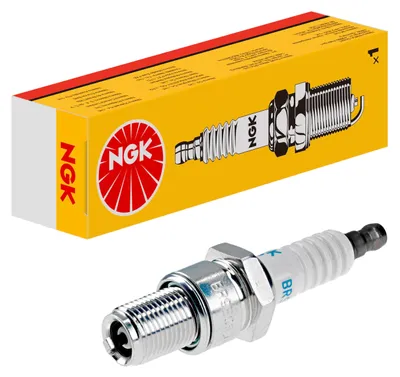 Produktbild von NGK Zündkerze BR9ECS, 4677, Nickel, 1 Stück, Yellow Box