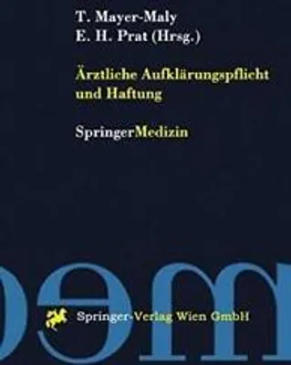 Obrázek produktu pro Ärztliche Aufklärungspflicht und Haftung