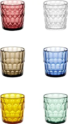 Produktbild von Guzzini VANITY Set aus 6 niedrigen Bechern Assorted col.