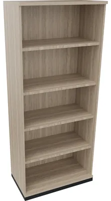 Produktbild von Regal 5OH B800xT442xH1869mm Anthrazit-Metallic/Eiche Natur