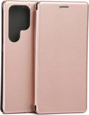 Produktbild von Beline Book Magnetic Case Für Samsung S25 Ultra Roségold