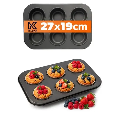 Obrázek produktu pro KADAX Forma na muffiny s nepřilnavým povrchem
