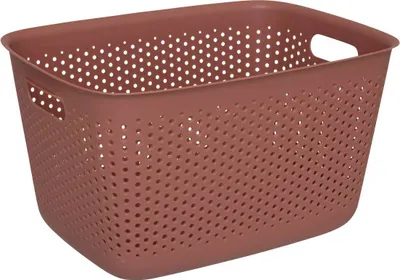 Image de Boîte de rangement SIENNE, plastique, avec poignées, 17 l