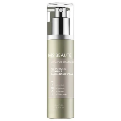 Obrázek produktu pro M2 Beauté Ultra Pure Solutions sérum Cu-Peptide & Vitamin B Facial Nano Spray 75 ml