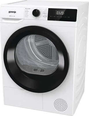 Produktbild von Gorenje DHNE82, Wärmepumpentrockner, freistehend, Frontlader, 8 kg