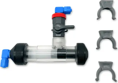 Produktbild von Dinotec Faserfilter PVC mit transparentem Filtergehäuse