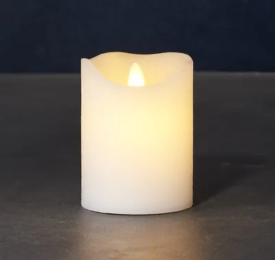 Produktbild von Sirius LED Kerze Sara Exclusive 7,5 x 10 cm weiß