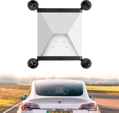 Produktbild von Saugkappen-Autohalter - Starlink Mini - Schwarz - Hohe Geschwindigkeitsstabilität - Vemera
