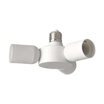 Image de EGLO E27 Distributeur E27 Splitter blanc Culot Convertisseur 1 flamme sera 3 98277