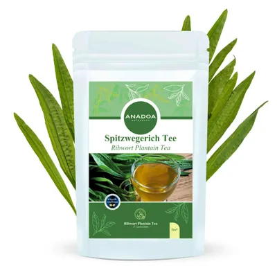 Spitzwegerich-Tee (Kräutertee) geschnitten 80 g - Anadoa Naturhaus