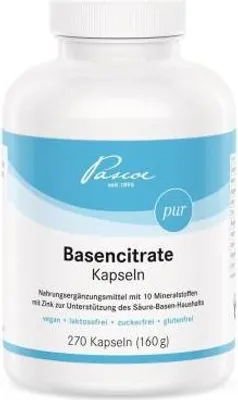 Produktbild von Basencitrate Kapseln 270 St