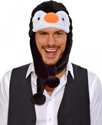 Produktbild von Plüsch Pinguin Mütze