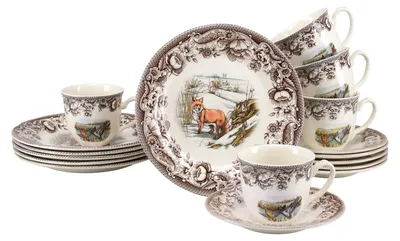 Obrázok produktu pre CreaTable, 25036, Haydon Grove, kávová súprava, 18-dielna, keramika