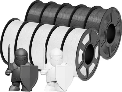 Obrázok produktu pre vlákno pre 3D tlačiarne, zvýšená húževnatosť, jednoduché použitie, PETG 5WT 5GY 11KG