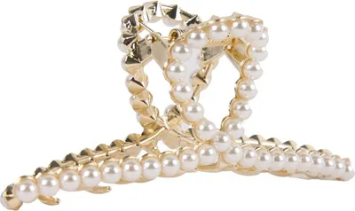 Produktbild von Elegante DONEGAL Goldene Haarspange mit Perlen