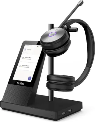 Produktbild von Yealink WH66 Dual Teams, Kabellos, Büro/Callcenter, 20 - 20000 Hz, 127 g, Persönliches Audio-Konferenzsystem, Schwarz