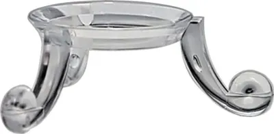 Produktbild von Transparenter Ständer für Edelsteinkugeln – Packung mit 6 Stück – 18 g