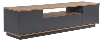Image de CALICOSY - Meuble TV 3 portes rabattables et 1 niche L180 cm - VERAMONT