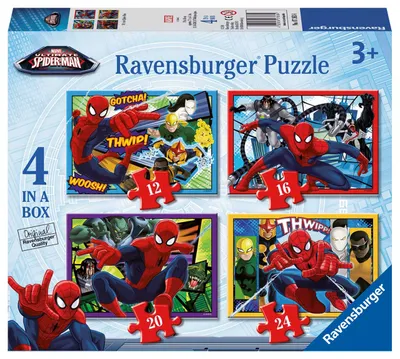 Obrázek produktu pro Ravensburger Disney Spider-man 12/16/20/24 dílků