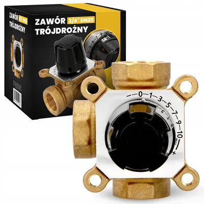 Produktbild von TRCR 3/4 DN20 3-Wege Mischventil für Heizung