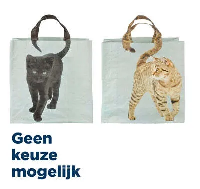 Image de Sac à provisions "Chat tigré