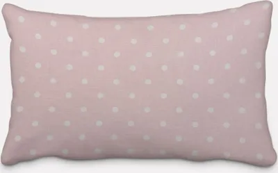Produktbild von SCHÖNER LEBEN. Kissenhülle Full Stop Punkte candy rosa weiß Größe 60x80cm (HxB) 60x80cm (HxB) Größe
