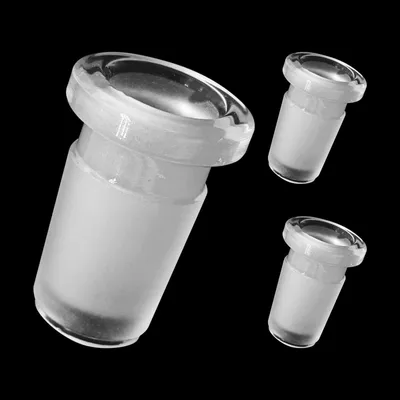 Bong-Adapter 18,8 mm auf 14 mm, 3 Stück, Glasverbinder