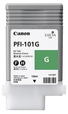 Produktbild von Canon PFI-101G, Grün, Tinte auf Pigmentbasis, 130 ml, 1 Stück(e)