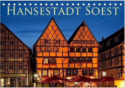 Produktbild von Hansestadt Soest (Tischkalender 2025 DIN A5 quer), CALVENDO Monatskalender
