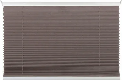 Produktbild von Plissee - Taupe - 80 x 130 cm - Klemmträger