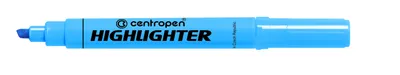 Obrázok produktu pre Zvýrazňovač Centropen 8552, 1-4,6 mm, klínový hrot, modrý