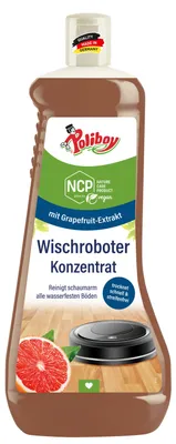 Produktbild von Poliboy NCP Wischroboter Konzentrat - 1 Liter - für alle gängigen Wischroboter geeignet - zur Bodenreinigung