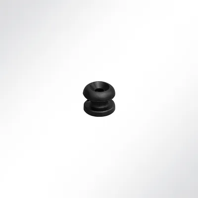 Produktbild von Lysel® Knopf für Clip schwarz (10 Stück)
