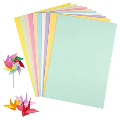 Obrázok produktu pre 50 listov kartónu formátu A4, 10 farieb, gramáž 230 g/m²
