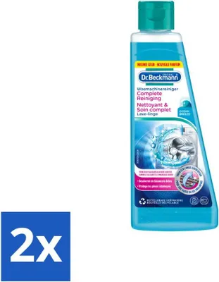 Obrázek produktu pro Dr. Beckmann Čistič praček Ocean Breeze 250 ml – výhodné balení – 2 kusy