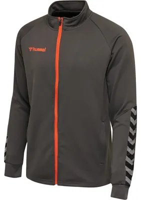 Zdjęcie produktu dla Hummel Hmlauthentic Kids Poly Zip Jacket - asfalt, rozmiar:152