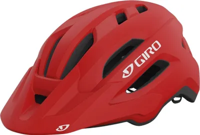Produktbild von GIRO Fahrradhelm Fixture II MTB 2023 Rot, 54-61 cm, 330 g, MIPS, In-Mold, Roc Loc Sport, 16 Belüftungen, abnehmbares Visier, Polycarbonat, erweitertes Heckprofil