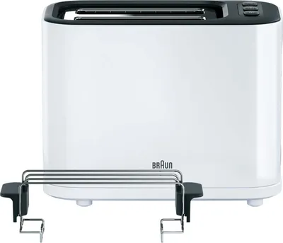 Obrázok produktu pre Braun PureEase HT 3010 WH, 2 krajcov, Biela, Tlačidlá, Otočné, 1000 W, 291 mm, 291 mm