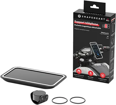 Immagine prodotto di Moto mount shapeheart m supporto cellulare per moto taglia m