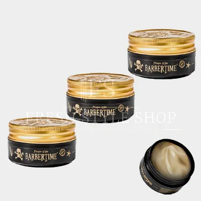Produktbild von 3x BARBERTIME Brillantine Haarstyling-Creme 100ml
