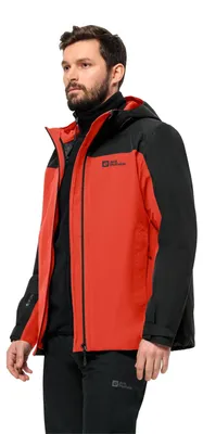 Produktbild von Jack Wolfskin Herren Taubenberg 3in1 Jkt M, Hot Choc, L EU