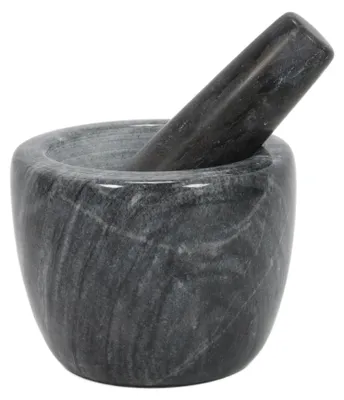 Obrázek produktu pro Mramorový hmoždíř GAVI, Ø 12 cm, černý